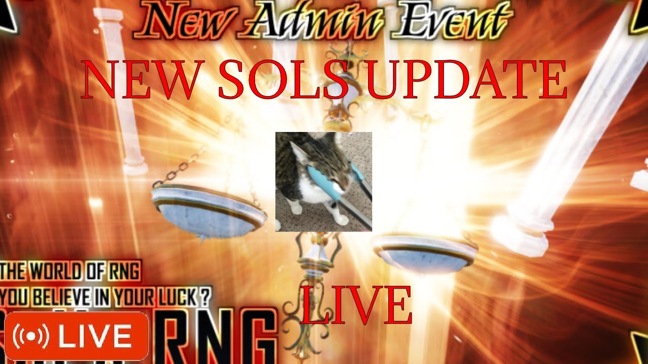 [🔴LIVE] PLAYING THE NEW SOLS RNG UPDATE - YouTube