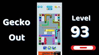 Gecko Out Level 93 Walkthrough 🧩 | Step-by-Step Puzzle Guide | Mini Boss