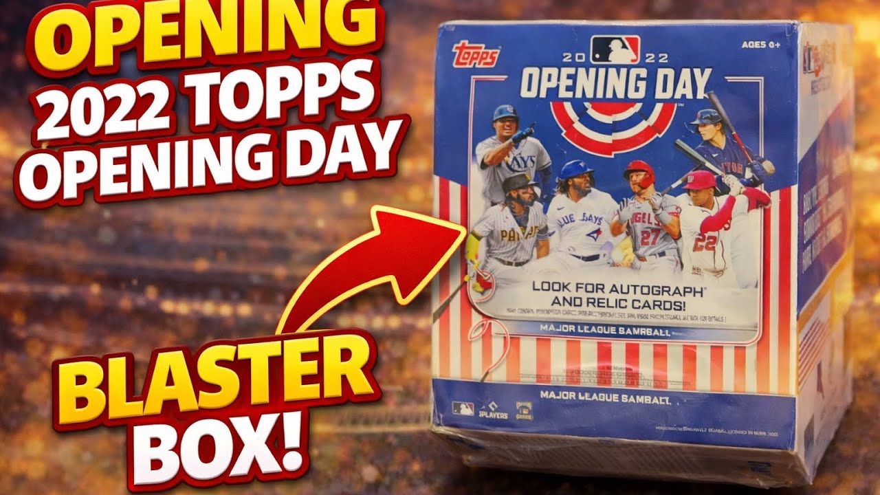 2022 Topps Opening Day Blaster Box