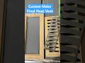 Cut &amp; glued a solid wood under rubber for durability, damper for airflow, touch-up paint to finish.