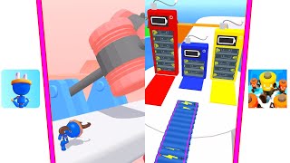 Battery Run 3D Vs Plug Head Android iOS Gameplay Walkthrough 4K HD 👋👋👋 screenshot 5