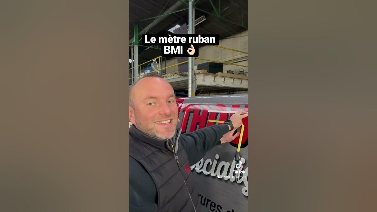 Le mètre ruban BMI qui fait toute la différence ￼😎 