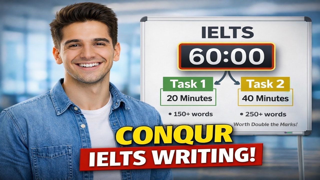 Conquer IELTS Writing: The Secret to Perfect Time Management!