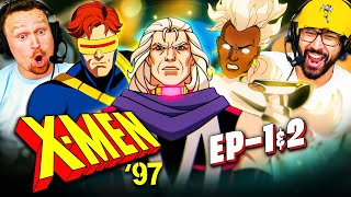 X-MEN '97 EPISODE 1 \& 2 REACTION!! 1x01 \& 1x02 Breakdown \& Review | Marvel Studios Animation
