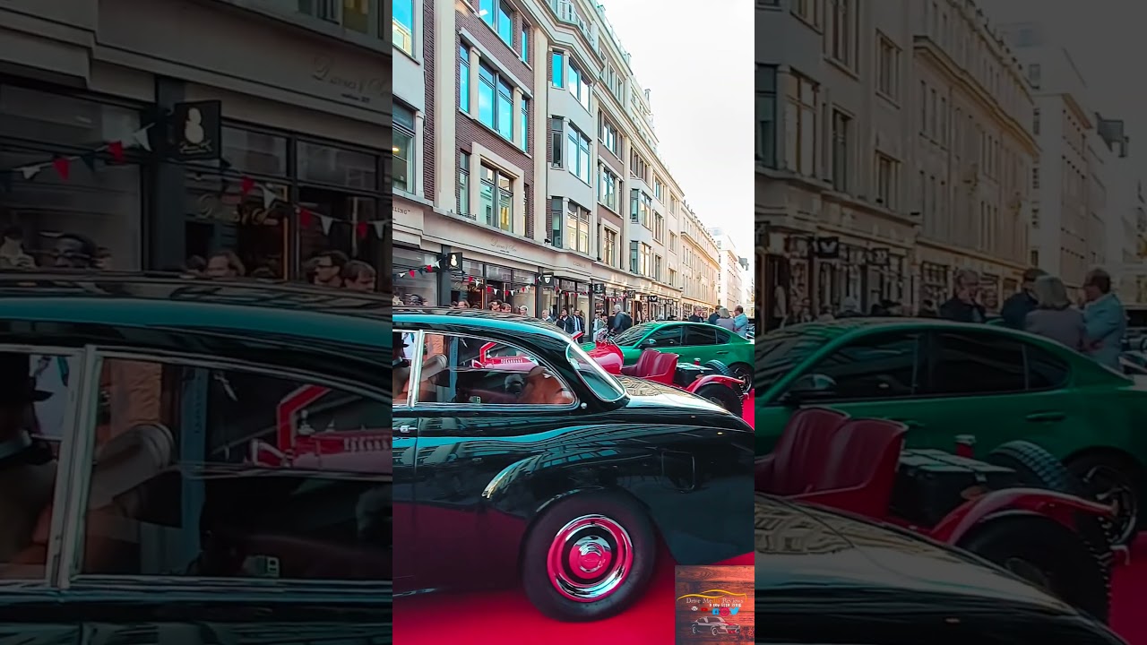 CONCURS ON SAVILE ROW 2023 🏎  |  RARE BENTLEY S2 CONTINENTAL DISPLAYED | 