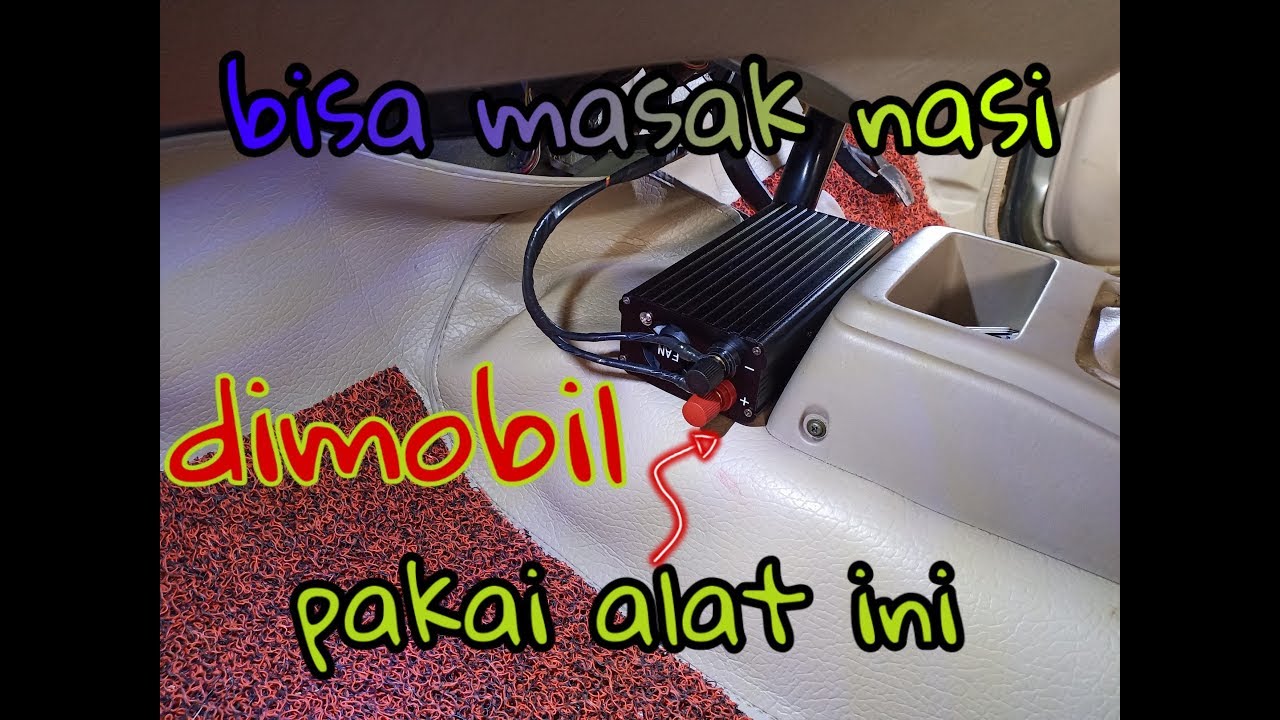 Tutorial / cara pemasangan inverter dimobil | sangat berguna saat