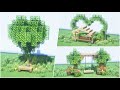 【マインクラフト】庭の装飾!オシャレでかわいいエクステリアの作り方【Minecraft】How to build a garden design idea【マイクラ建築】
