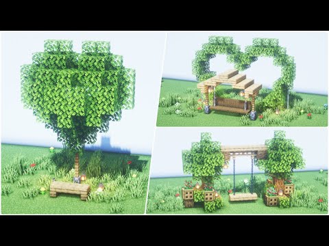 マインクラフト 庭の装飾 オシャレでかわいいエクステリアの作り方 Minecraft How To Build A Garden Design Idea マイクラ建築 Youtube