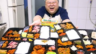 여러분의 선택은?│편의점 도시락 X 한솥도시락 먹방~저는...또먹고싶다.Korean Lunch Box Mukbang Eatingshow