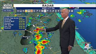 Scattered showers bring brief relief to sun baked areas