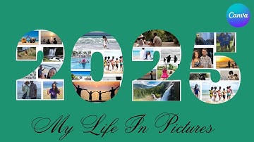 How to Create a NUMBER PHOTO COLLAGE in Canva