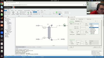 First Absorption/Stripping Simulation with CHEMCAD, Part 5 - Controller