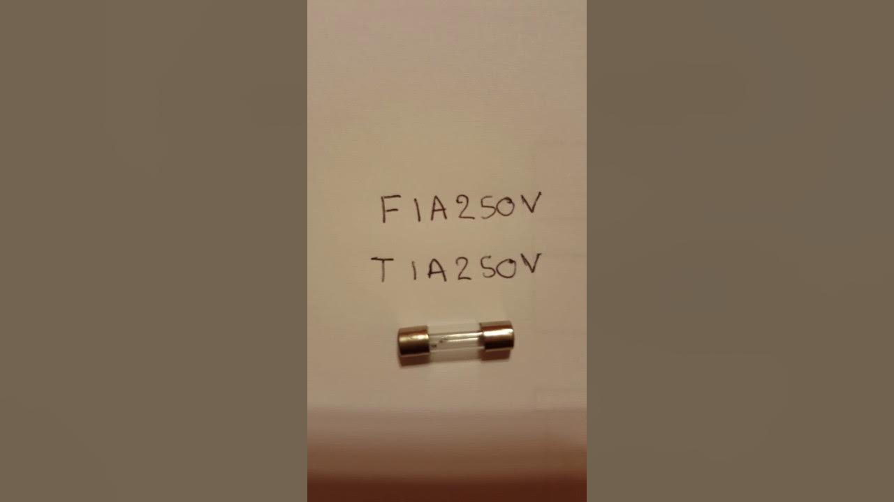 How to read the markings on a fuse YouTube