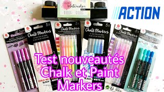 Coloriage avec les Paint Markers de chez Action