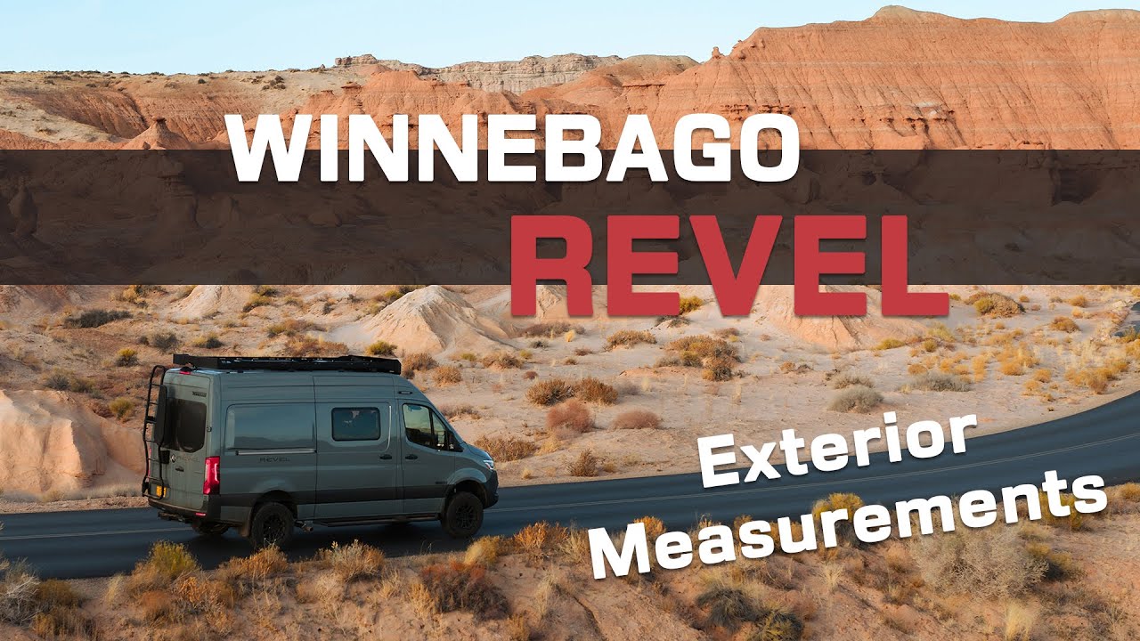 New Winnebago Revel AWD 44E Exterior Measurements
