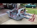 Painting the new C6 corvette competition drift build. it looks incredible!