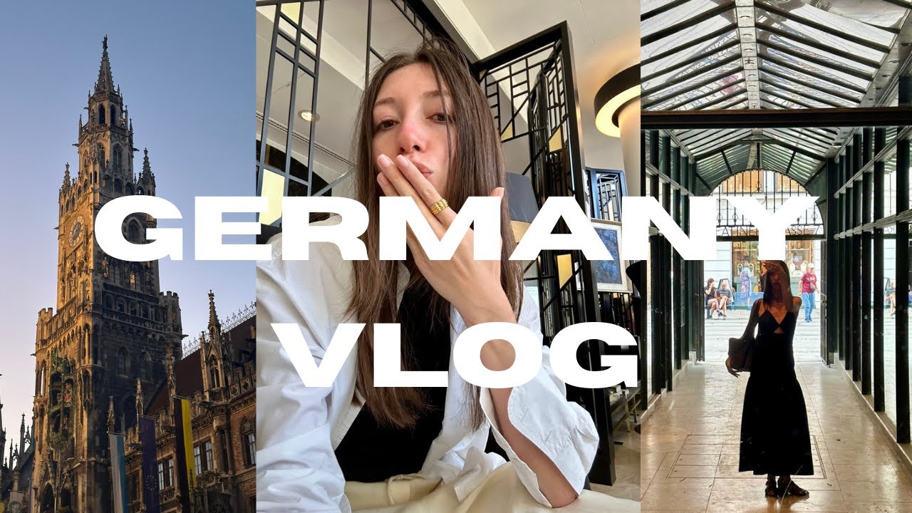 Germany Vlog | Taking a break from dancing | Bad Homburg, Frankfurt + Munich