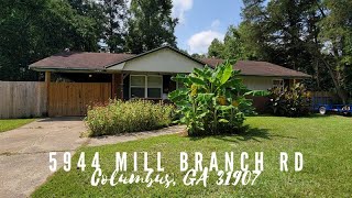 Home Tour 5944 Mill Branch Rd, Columbus, GA 31907