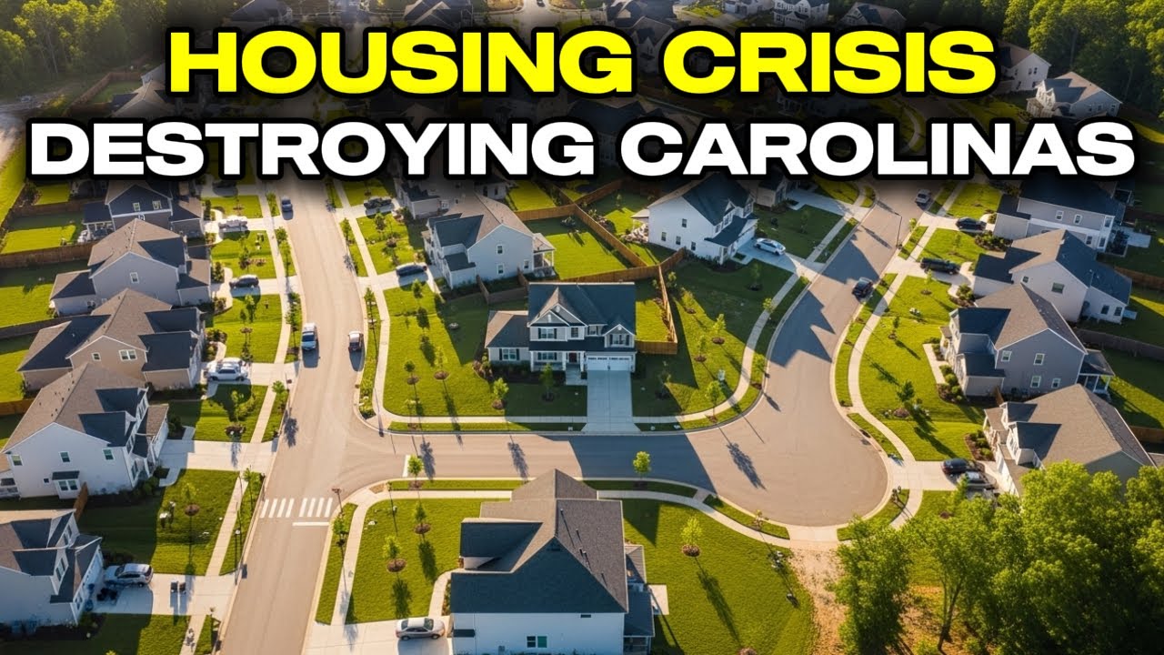WARNING: The Housing Crisis Is Hitting These 10 Carolina Cities Hardest
