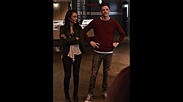 Barry tells Iris that she was the first person he saved #shorts