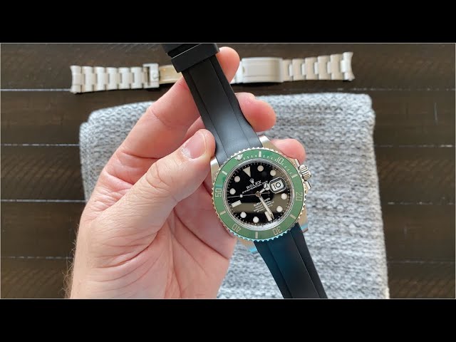 rolex starbucks rubber strap