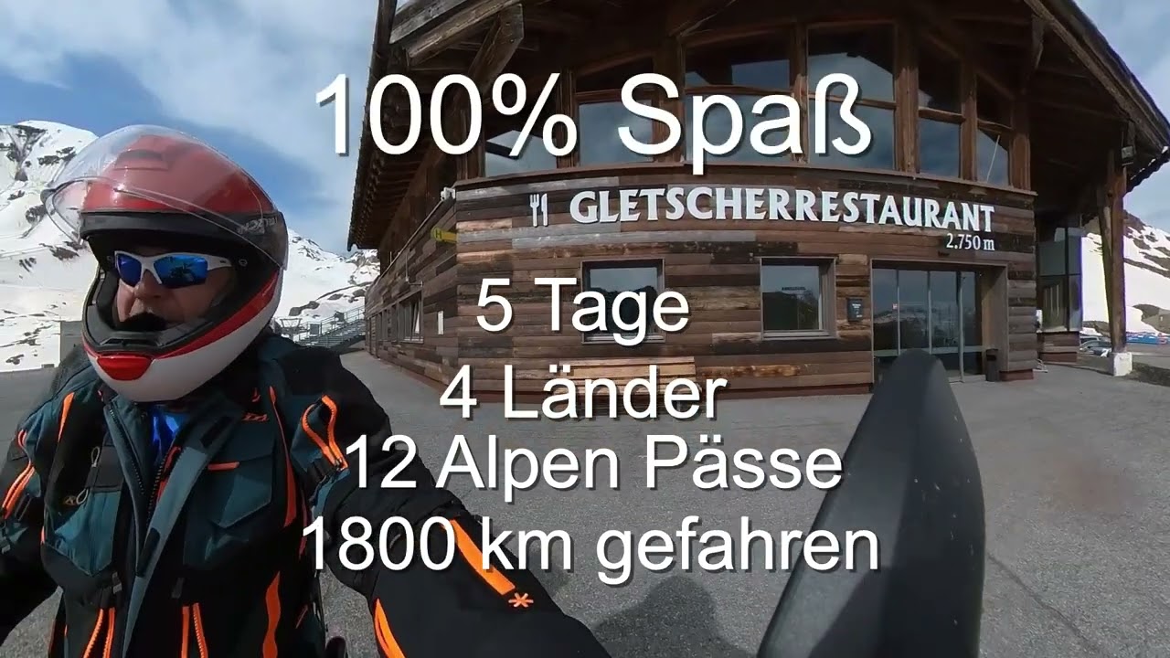 Intro 1000km Bergtour mit meiner Zero DSRx