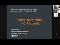 Jiří Podolský - Podivuhodný příběh J. C. Maxwella (Pátečníci - stream 15.6.2021)