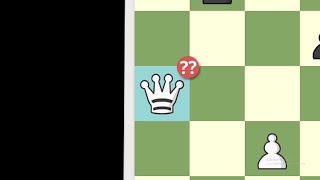 I blundered my queen