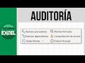 INSERTAR una FUNCIÓN y AUDITORIA DE FÓRMULAS en Excel