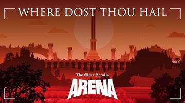 The Elder Scrolls: Arena - Where Dost Thou Hail (Cinematic remake)