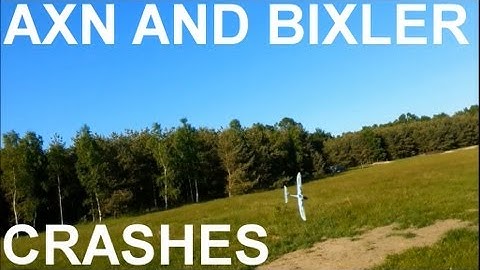 RC Sweden - AXN and Bixler - Crashes compilation