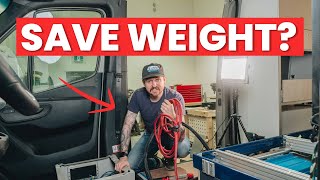 How to Save Weight in a Van Conversion | 5 VAN BUILD TIPS