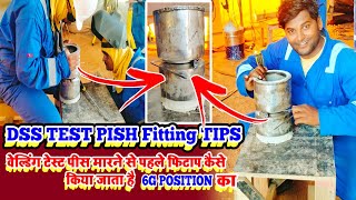 DSS TIG Welding 6G Position Test // 💯 How to perform pipe fit-up and what gap is required