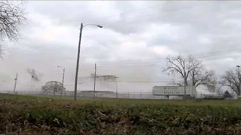 KU's McCollum Hall Implosion