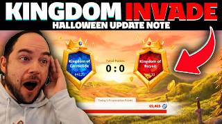 1v1 Kingdom Invasion Coming Soon [Halloween Patch Note Review] Rise of Kingdoms