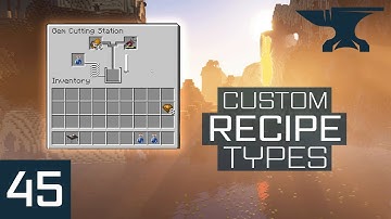 Minecraft Modding 1.18.2 with Forge | CUSTOM RECIPE TYPES