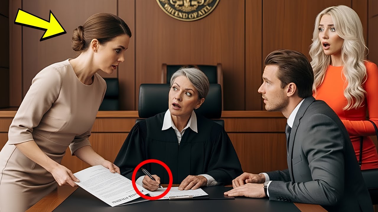 Richterin will Scheidung unterzeichnen – bis Milliardärsfrau Ehevertrag mit seiner Signatur vorzeigt