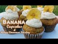 Banana Cupcakes & Honey Cinnamon Frosting - What's For Din'? - Courtney Budzyn - Recipe 51