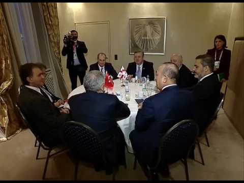 საქართველოს პრემიერ-მინისტრი თურქ კოლეგას შეხვდა