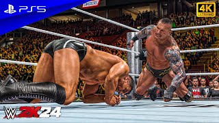 WWE 2K24 - Randy Orton vs. Gunther | King Of The Ring Final Match | PS5™ [4K60]