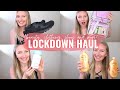 HUGE LOCKDOWN HAUL | beauty, clothing (try on), shoes and more!