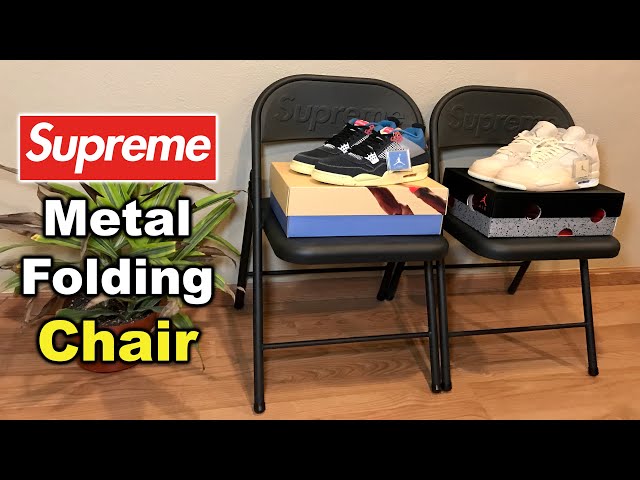 Supreme Metal Folding Chair Review - YouTube