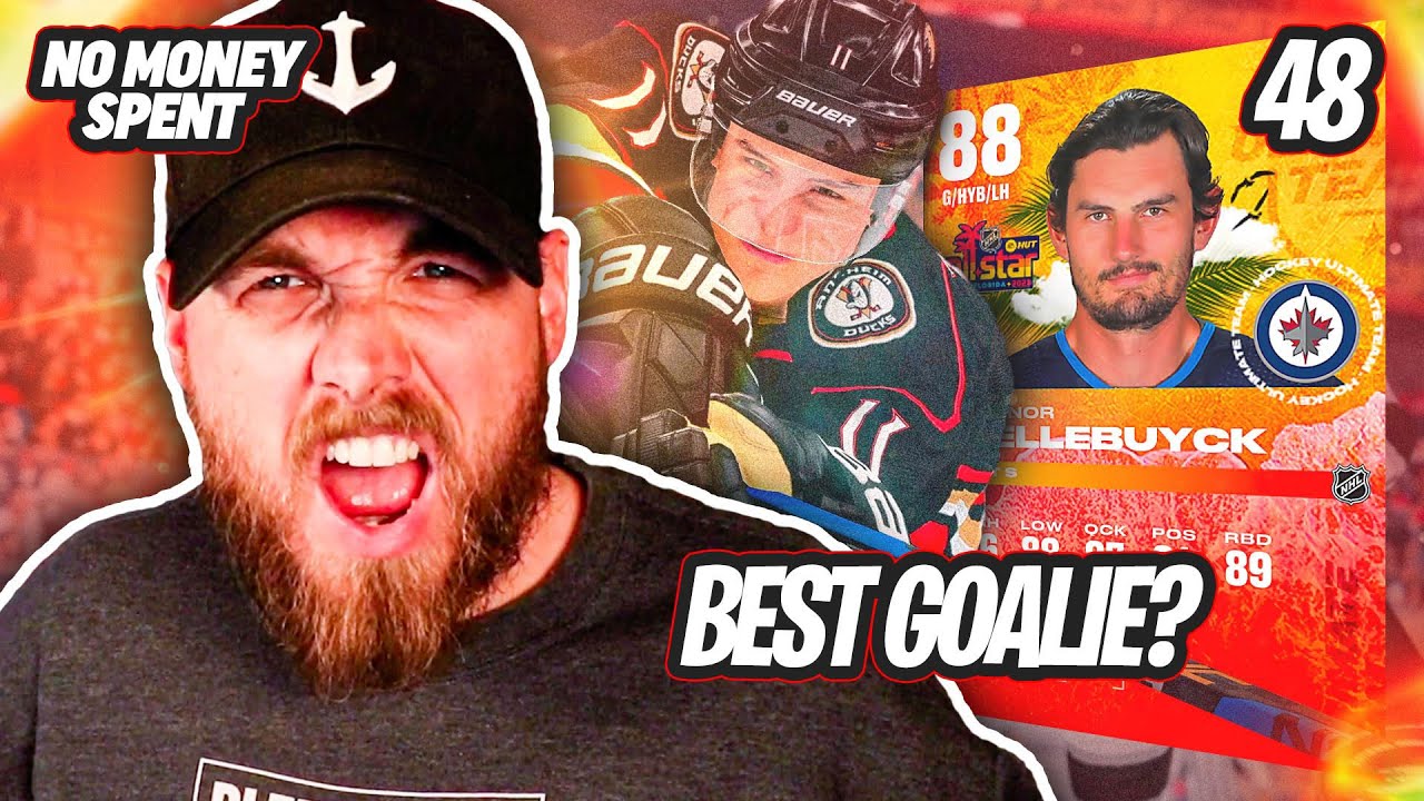NHL 23 NO MONEY SPENT! BEST GOALIE IN HUT? EP 48 YouTube