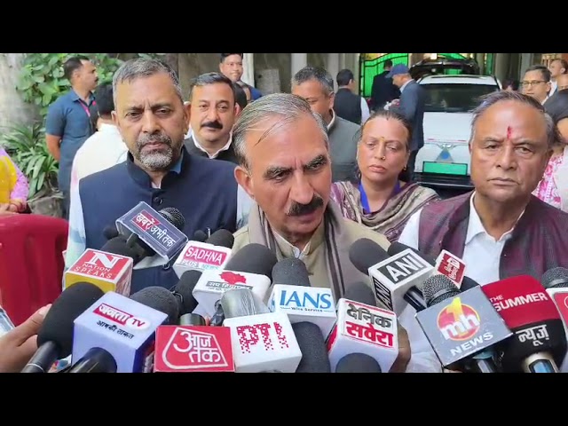 सुनिए क्या बोले मुख्यमंत्री @CMSukhvinderSinghsuku-ig4oz  #breakingnews  #sidhivinayaktimes