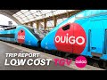 Onboard TGV OUIGO Low Cost French High Speed Train from Paris to Nice