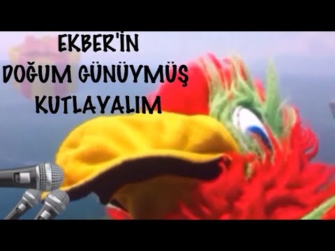 İyi ki Doğdun EKBER :)  2. KOMİK DOĞUM GÜNÜ VİDEOSU 🎂 *ABİDİN KUKLA*