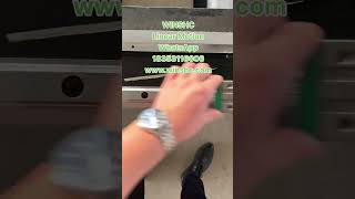 Do you know what this is? Have you ever seen a linear motion system?Laser cutting machine