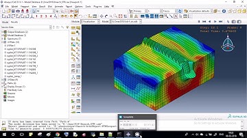 part2 Structural analysis of welding using abaqus element birth and death