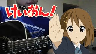 Video thumbnail of "K-ON!! - Yui Solo Acoustic Guitar Cover"