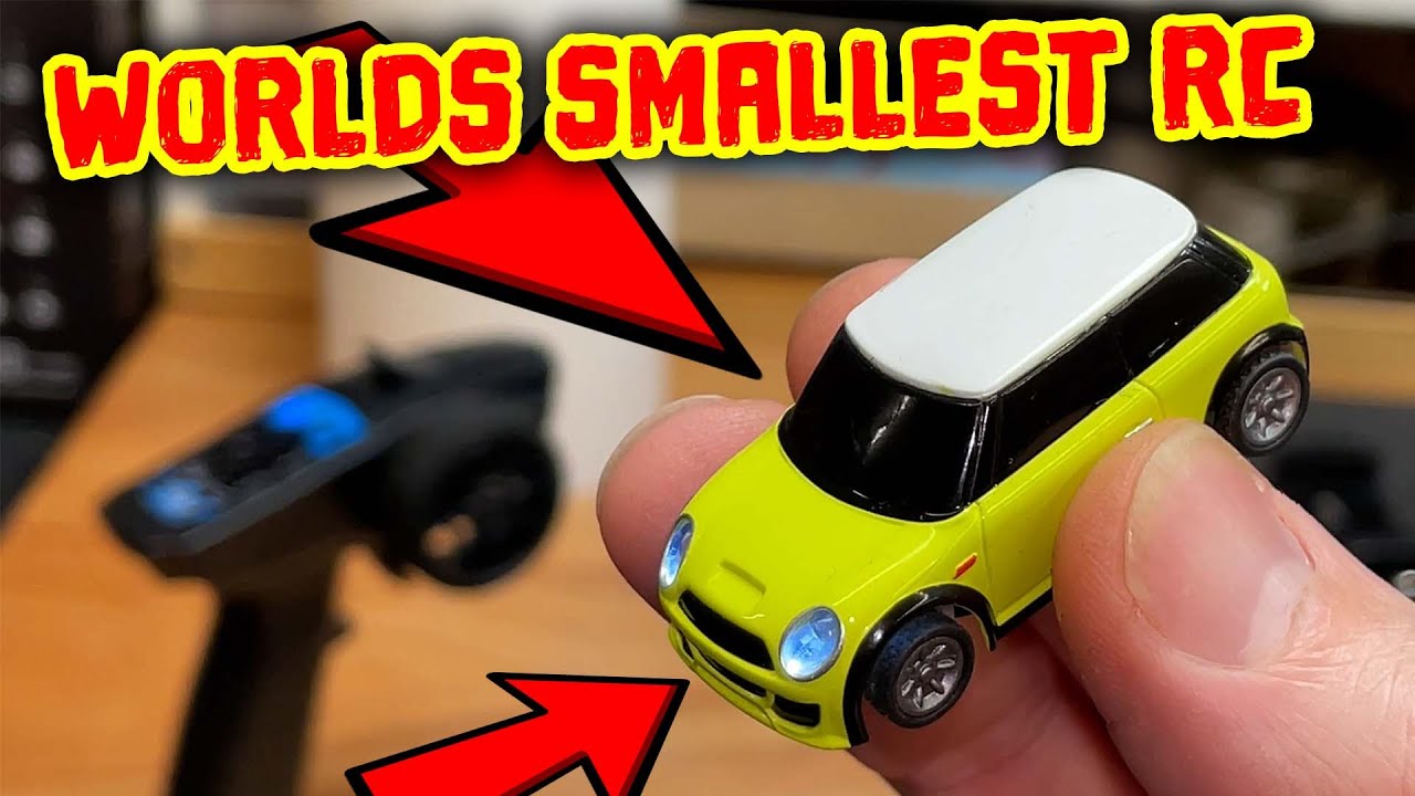 worlds smallest FULL FUNCTION rc car 